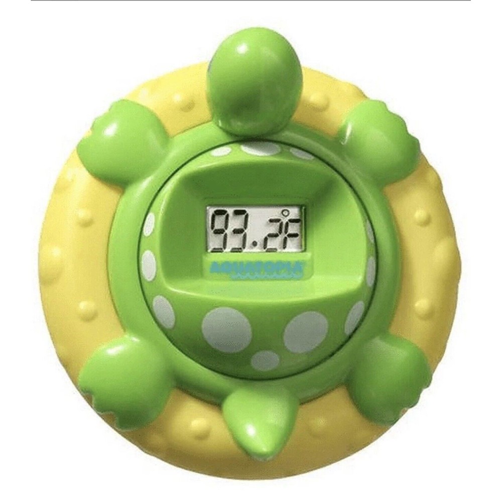 Aquatopia Baby Toddler Bath Time Safety Audible Alarm Thermometer Temperature